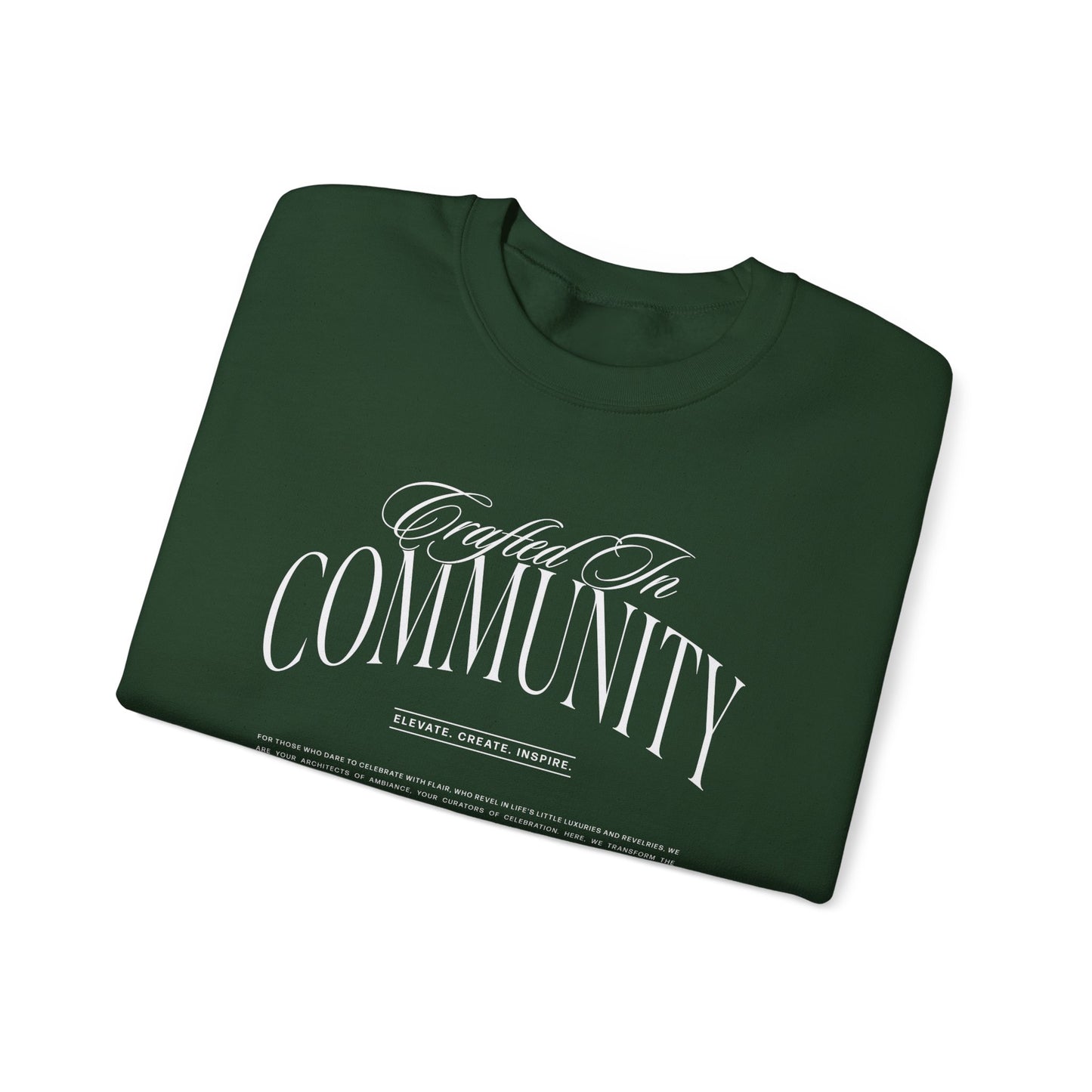 Crafted in Community Crewneck Sweatshirt