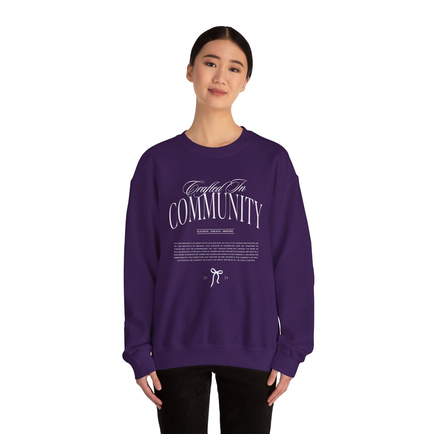 Crafted in Community Crewneck Sweatshirt